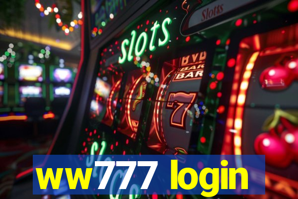 ww777 login